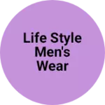 Business logo of Life style men's wear