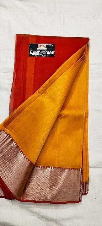Mangalagiri Handloom pattu sarees Excellent Quality uploaded by RSH Fashions on 2/12/2021