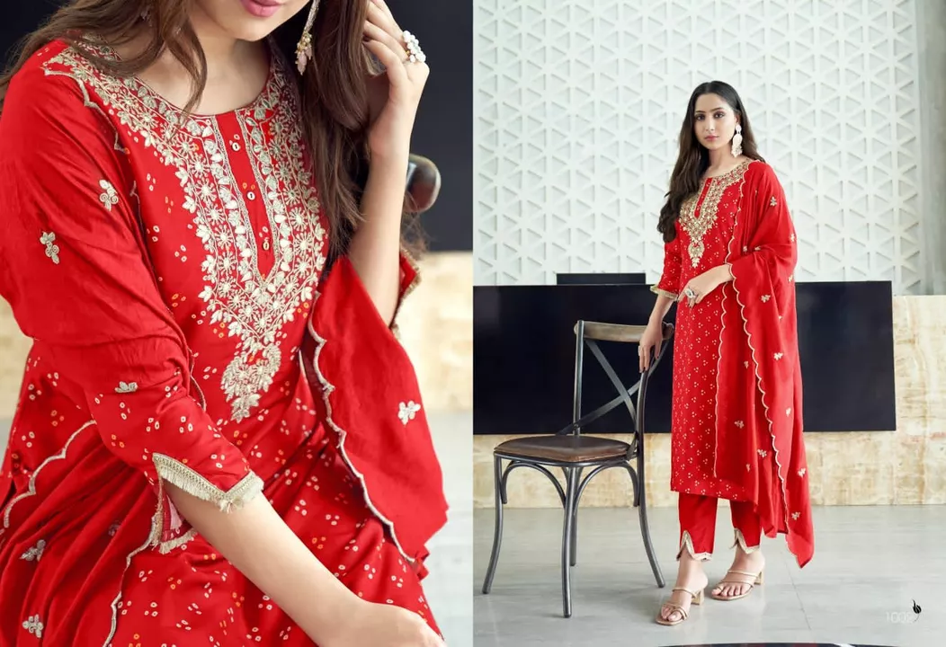 Women printed kurta with duptta uploaded by business on 1/12/2023