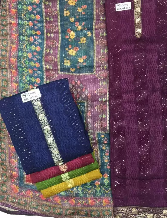 Women printed kurta with duptta uploaded by Darpan fabrics on 1/12/2023