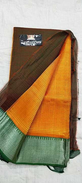 Mangalagiri Handloom pattu sarees Excellent Quality uploaded by business on 2/12/2021