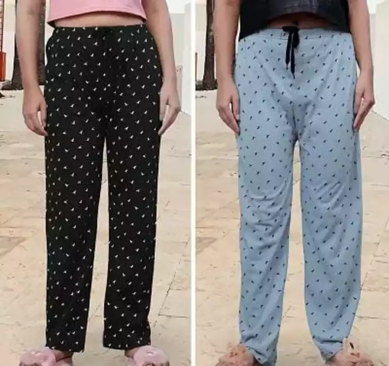 *Pack Of 2 Comfortable Bird Printed Pyjama Night Wear And Lounge Wear For Women*

*Price 380*


*Fre uploaded by SN creations on 5/30/2024