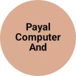 Business logo of Payal computer and mobile