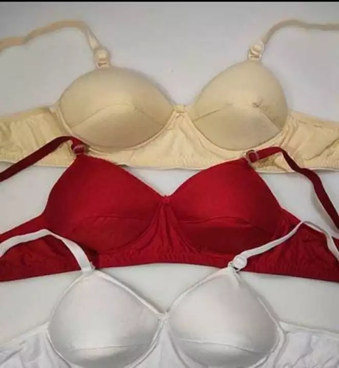 *Sort Solid Everyday Padded Bras - Pack Of 3*

*Price 280*

*Free Shipping Free Delivery*

*Color*:  uploaded by SN creations on 1/12/2023