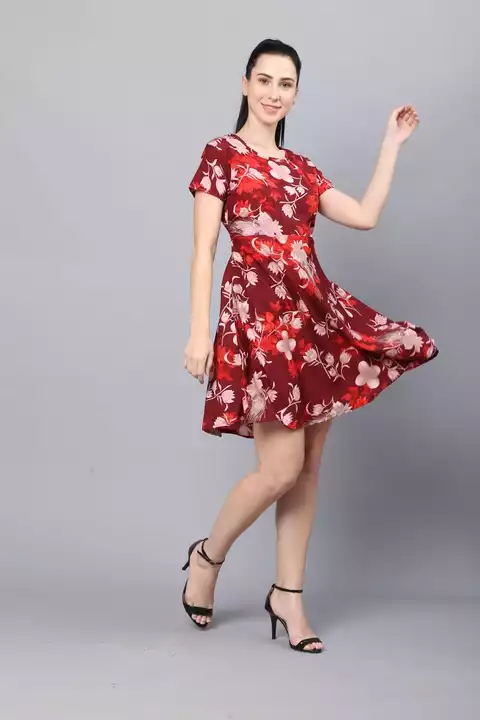 New dress crepe uploaded by Rathore Fashion House on 1/12/2023