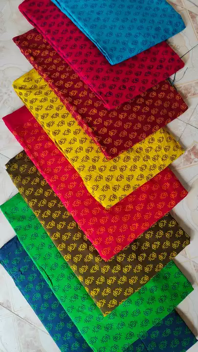 Ajrakh Block Printed Fabrics uploaded by LATA TEXTILE on 1/12/2023