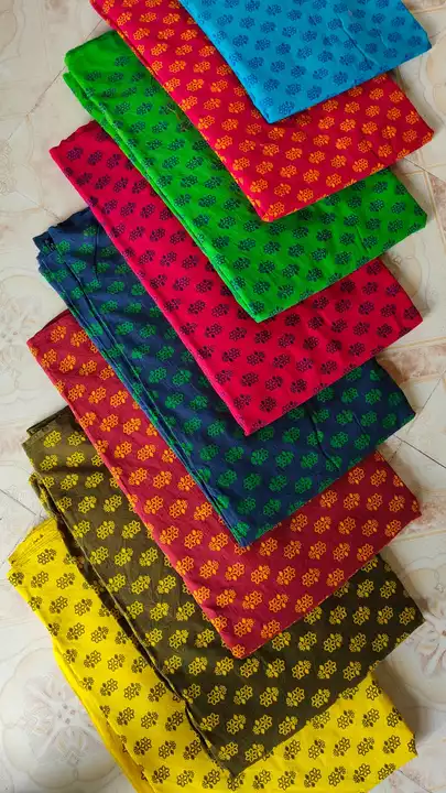 Ajrakh Block Printed Fabrics uploaded by LATA TEXTILE on 1/12/2023