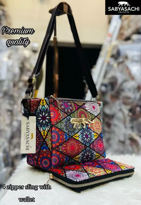 _*Sabyasachi Tote Bag & Wallet*_ uploaded by S3 & G Shopping Center on 1/12/2023