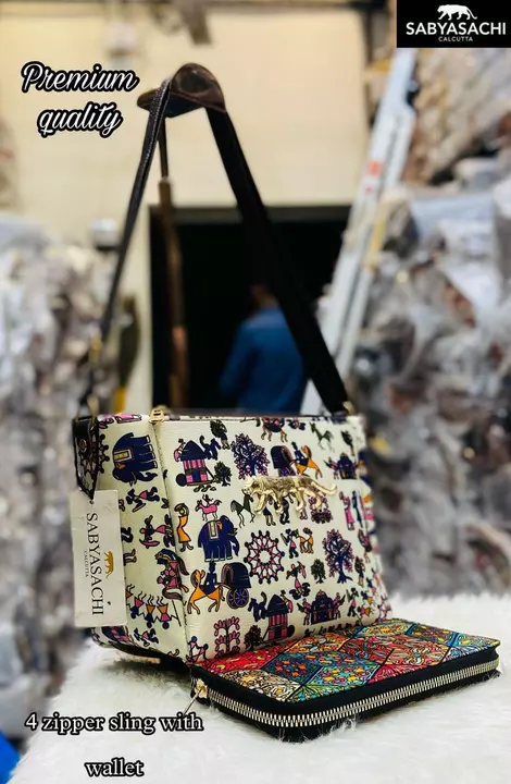 _*Sabyasachi Tote Bag & Wallet*_ uploaded by S3 & G Shopping Center on 1/12/2023