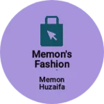 Business logo of Memon's Fashion Hub