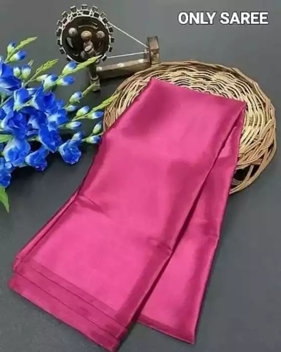 *Trending Satin Solid Sarees Without Blouse Piece*

*Price 290*

*Free Shipping Free Delivery*

*Fab uploaded by SN creations on 1/12/2023