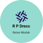Business logo of R p dress