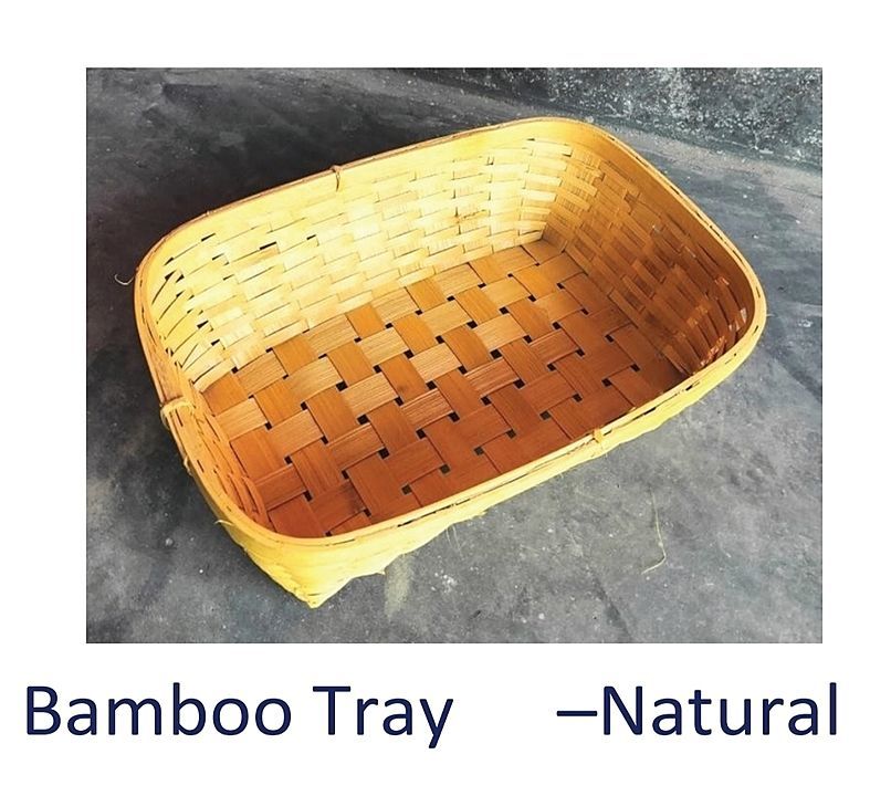 Bamboo Tray Natural  uploaded by Hangul Media Pvt Ltd  on 7/5/2020