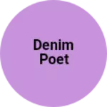 Business logo of Denim poet