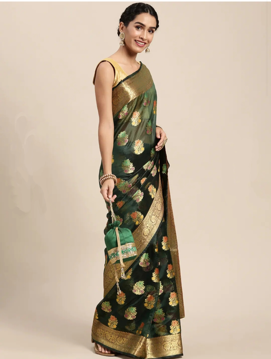 Organza soft minakari silk sarees  uploaded by H.M. Haroon textiles on 5/22/2024