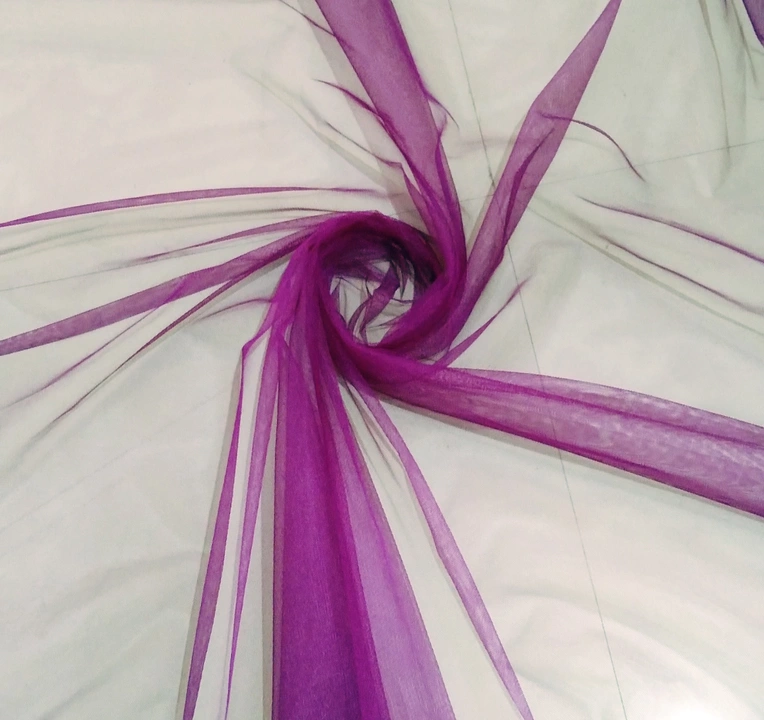 Purple net fabrics uploaded by Bangal fashion on 1/12/2023