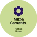 Business logo of Mizba garments