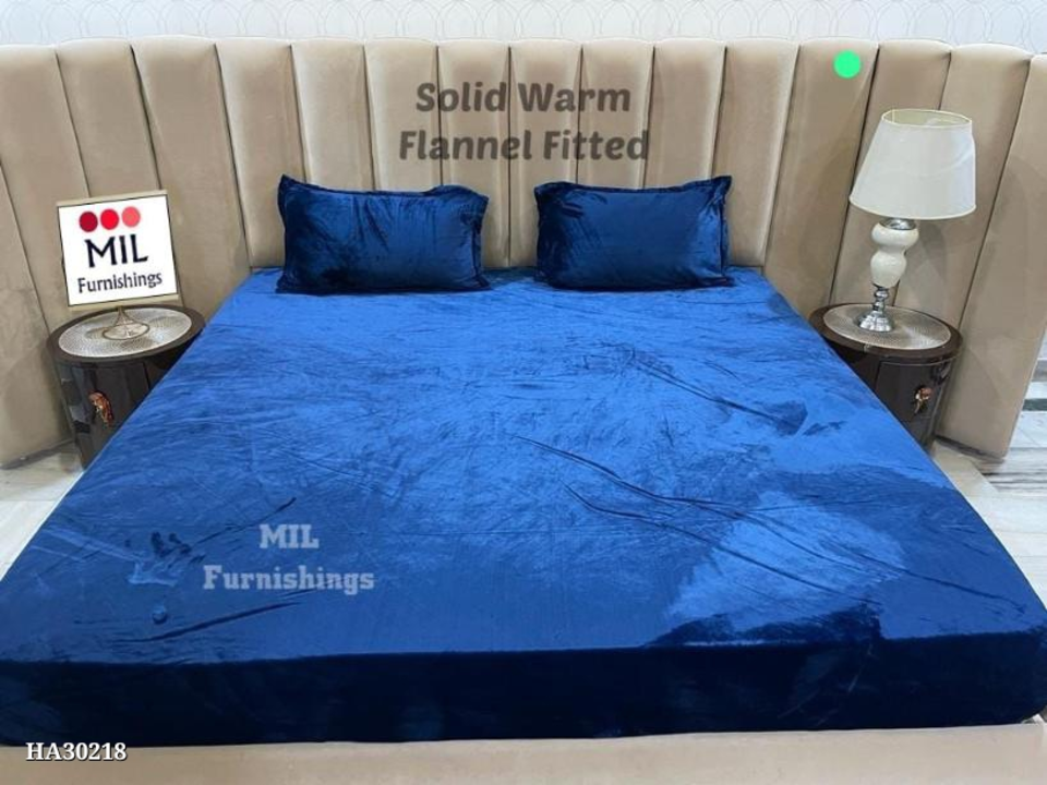 *Cash On Delivery Available*


*Catalog Name: **Item Name  : Solids Fitted Flannel Bedsheet with 2 P uploaded by SN creations on 1/13/2023