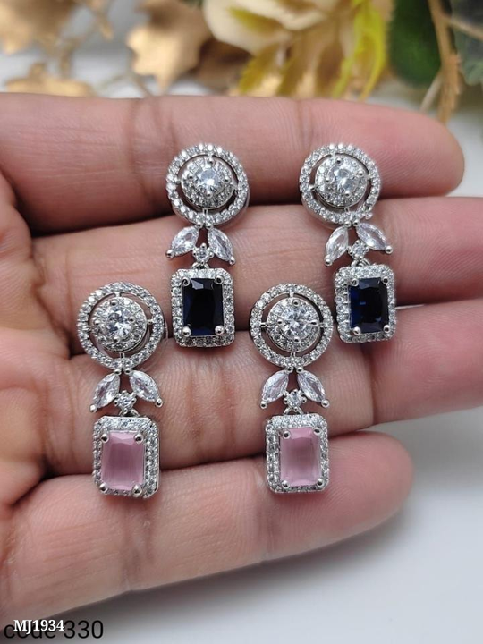 *Cash On Delivery Available*



*Catalog Name: *Diamond earrings*

premium quality diamond earrings  uploaded by SN creations on 1/13/2023