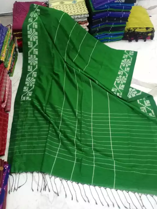 Cotton khadi handloom saree uploaded by R saree on 1/13/2023