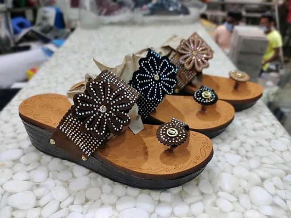 Ladies fashionable sandals shoes uploaded by Anu wholesale  on 2/12/2021