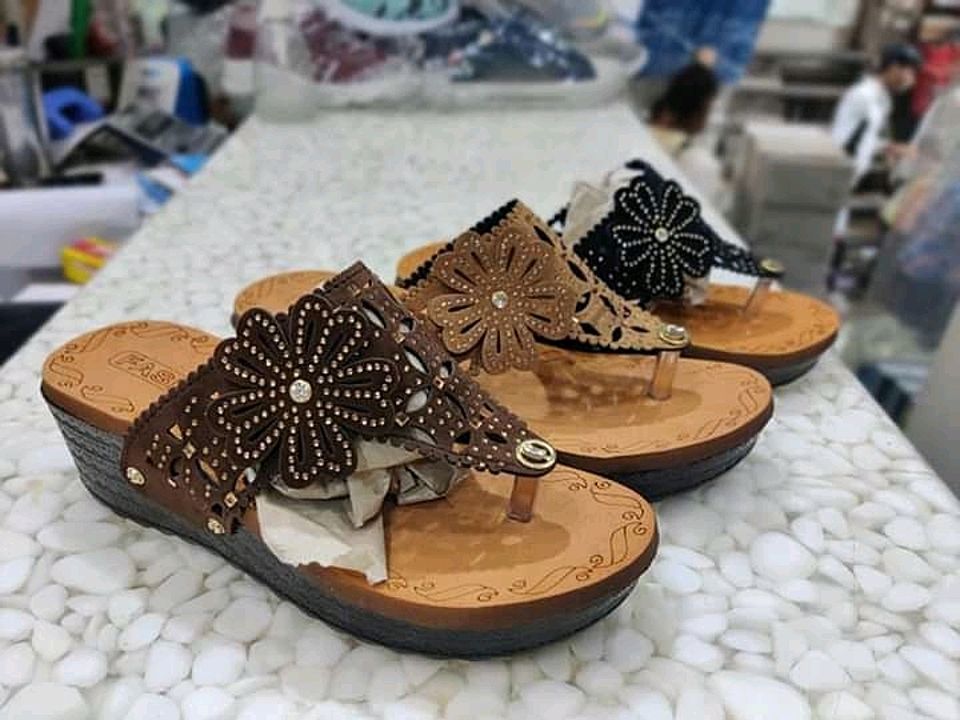 Ladies fashionable sandals shoes uploaded by Anu wholesale  on 2/12/2021