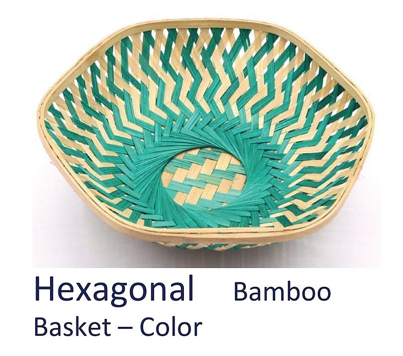Bamboo Basket Colour Hexagonal  uploaded by Hangul Media Pvt Ltd  on 7/5/2020