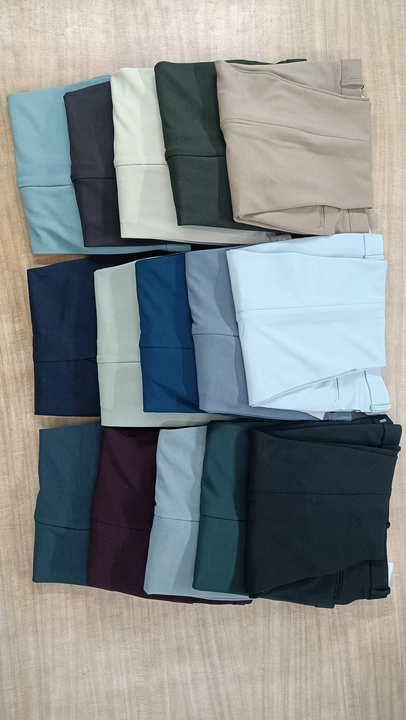 Fabric lycra peanut 🥜 size 28 to 36 trouser pants uploaded by Alam garments  on 1/13/2023