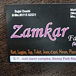Business logo of Zamkar fashion