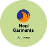 Business logo of Negi garments