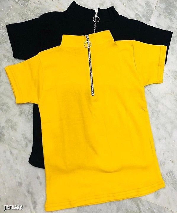 Post image Combo zipper top
Color _ BLACK AND YELLOW
Size till 36