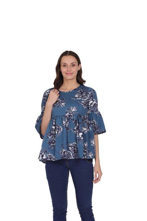 Crepe top uploaded by Rathore Fashion House on 5/28/2024