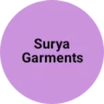 Business logo of Surya garments