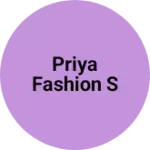 Business logo of Priya fashion s