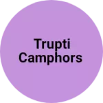 Business logo of Trupti Camphors