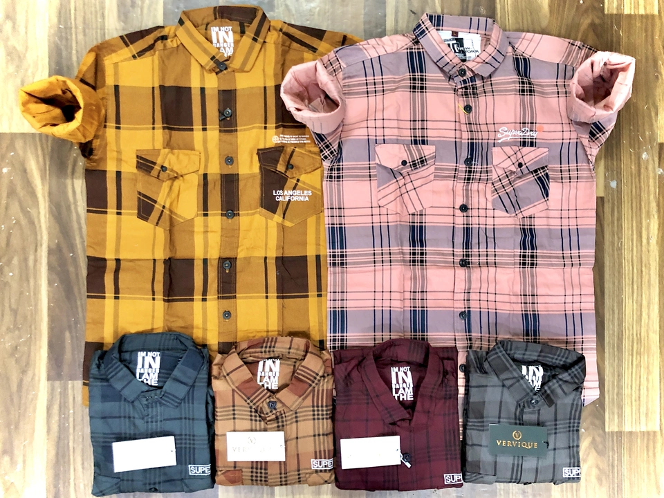 CARGO SHIRTS  uploaded by KRAFT (jeans & casuals) on 1/13/2023