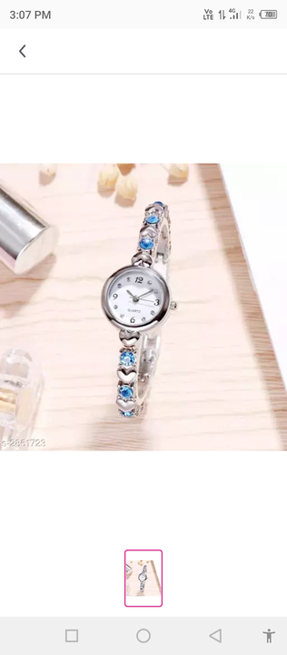 Casual Women White Metal Analog Watch
 uploaded by Clothing and fashion on 1/13/2023