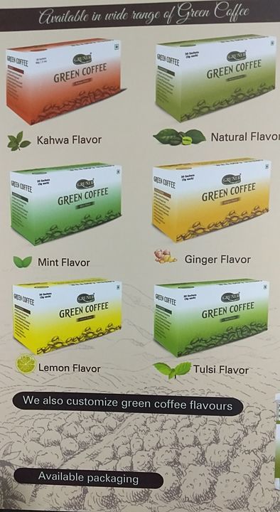 Various type of Green Coffee   uploaded by RR Corporation on 7/5/2020