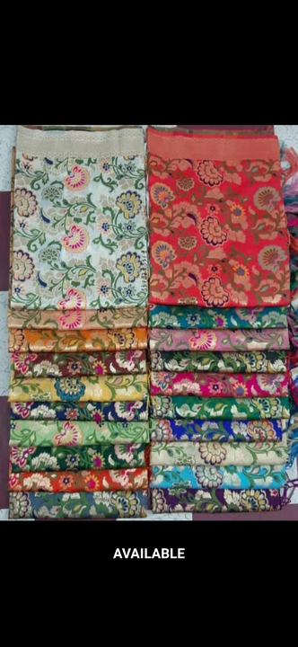 Banarasi duptta  uploaded by Z i silk fabrics on 5/30/2024
