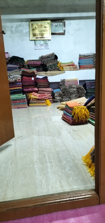 Warehouse Store Images of Sarees and suit and dupatta dress material 