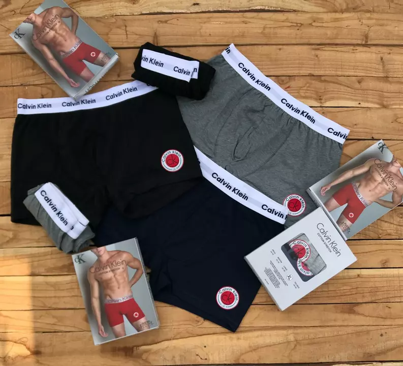 Product image of *BRAND -CALVIN KLEIN*

*PLAIN UNDERWEARS*

*Fabric - 100% Cotton*

*Fully Stretchable*

*Colours 2*
, price: Rs. 350, ID: brand-calvin-klein-plain-underwears-fabric-100-cotton-fully-stretchable-colours-2-82edca78