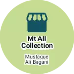 Business logo of Mt Ali collection and little bee