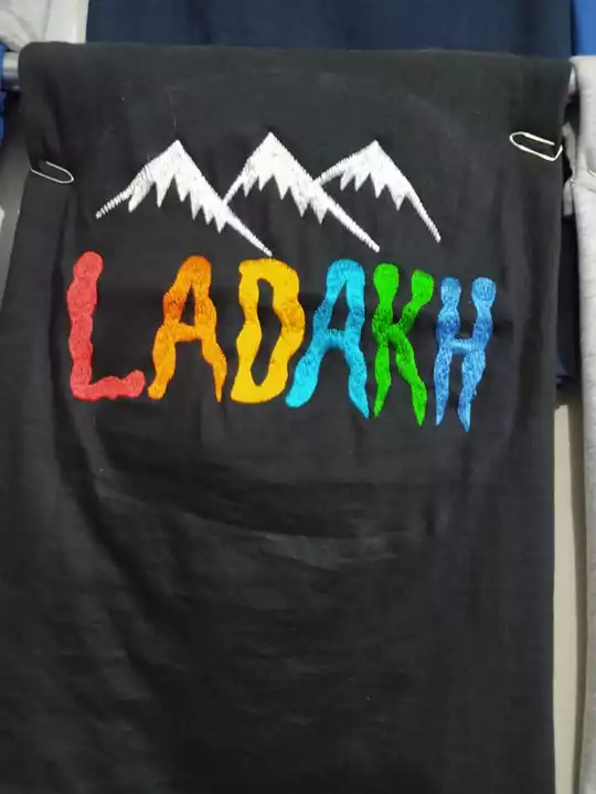 Ladakh mountain T-shirt uploaded by Mountain embroidery on 1/13/2023
