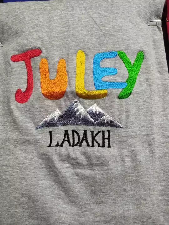 Juley Ladakh printed T-shirt uploaded by Mountain embroidery on 1/13/2023
