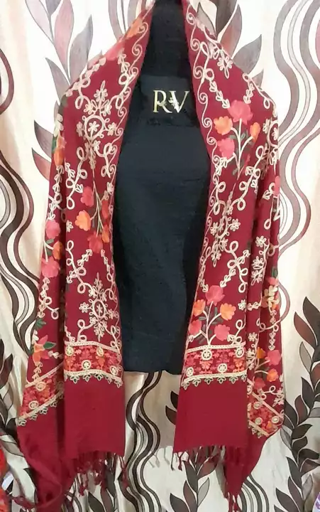 Product image of Wool embroidery shawl at wholesale prices , ID: wool-embroidery-shawl-at-wholesale-prices-0e03749d