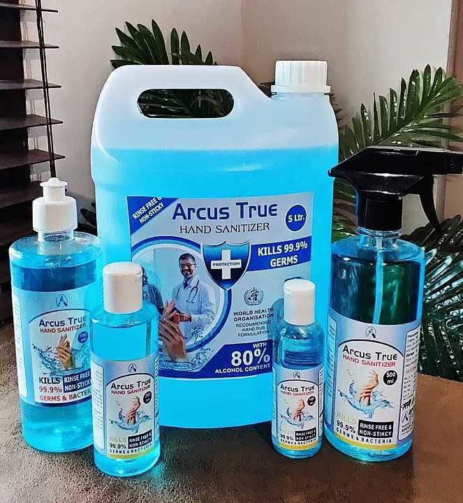 Arcus true Ethyl Alcohol Hand Sanitizer-5 Litre uploaded by Aura Health on 7/5/2020