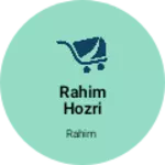 Business logo of Rahim hozri