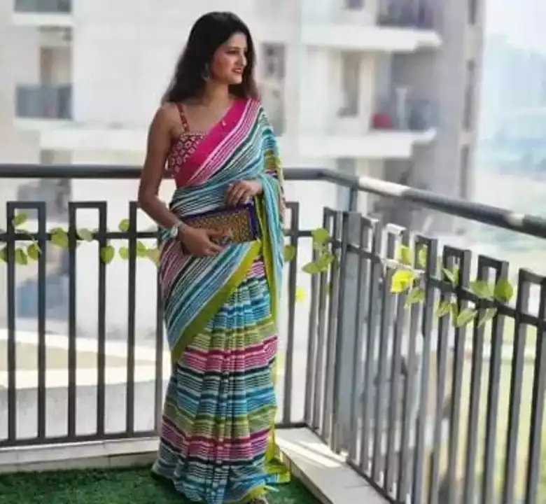 Geogratte Sarees  uploaded by SN creations on 1/14/2023