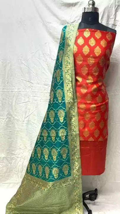 Banarsi Dress material  uploaded by SN creations on 1/14/2023