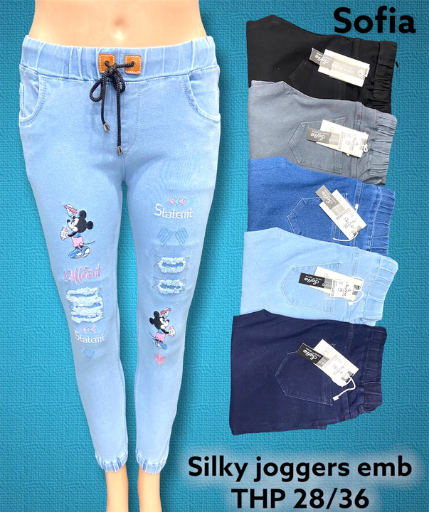 Jeans joggers  uploaded by SOFIA ladies jeans & tshirts on 5/8/2024
